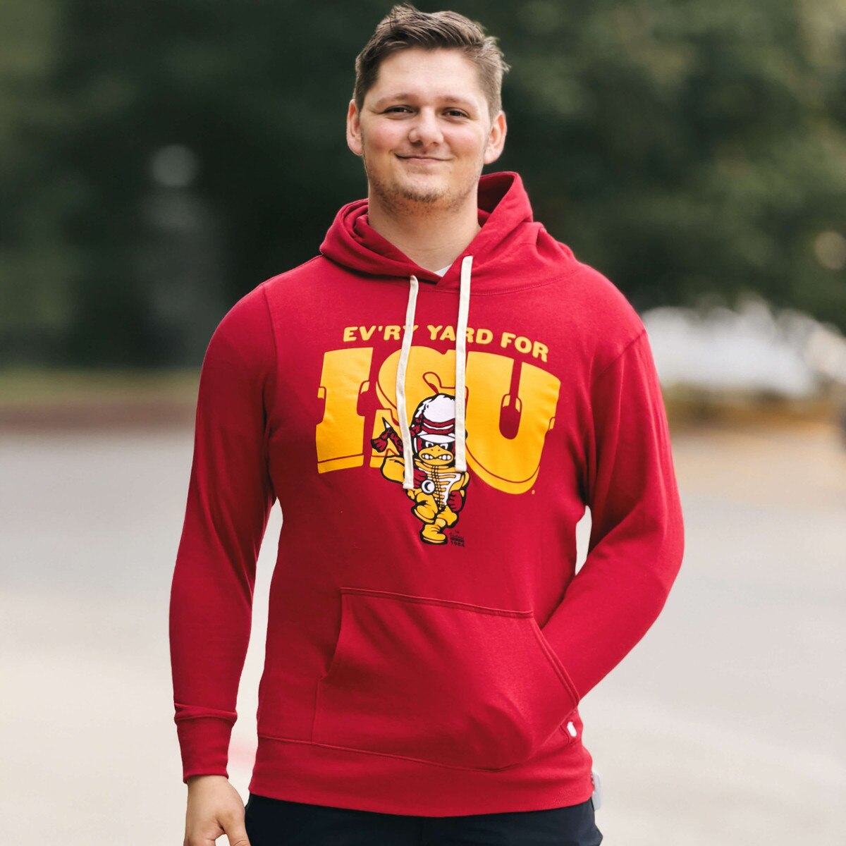 Homefield Vintage Marching Band Cy Cardinal Hoodie